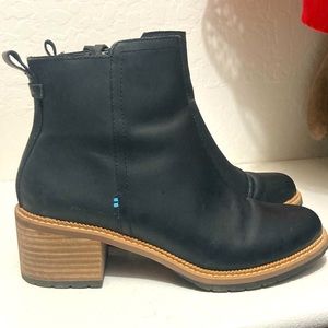 Tom’s Black Marina Boot